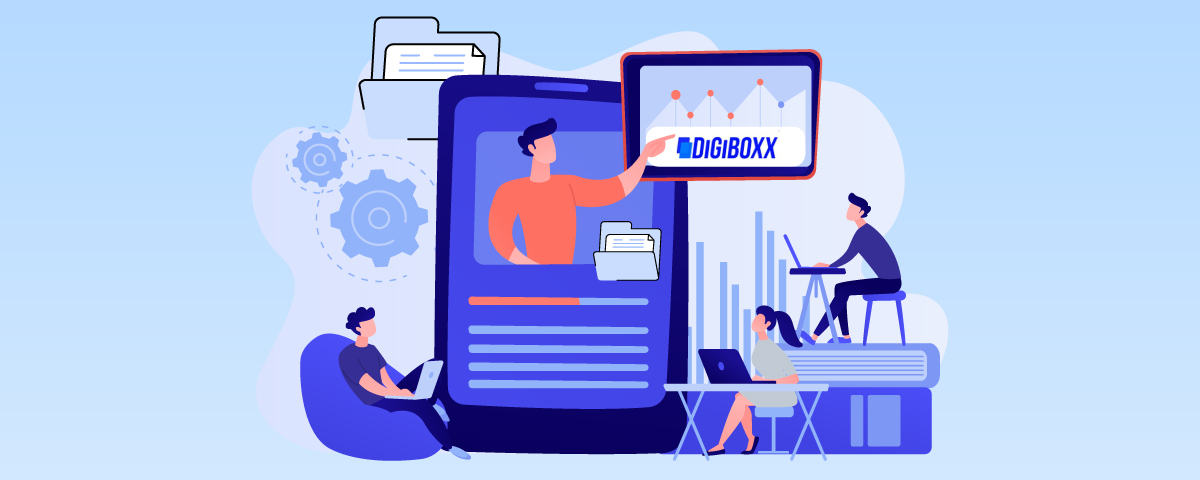 How is DigiBoxx creating a knowledge-sharing platform for students